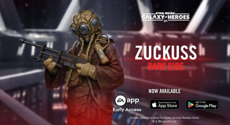 Zuckuss Star Wars Galaxy of Heroes Kit Reveal Promotional Art