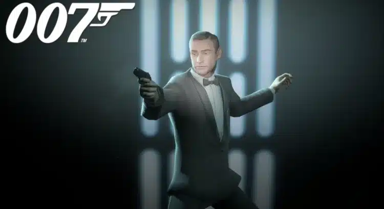 Sean Connery James Bond mod replacing Han Solo in Star Wars Battlefront II holding a Walther PPK