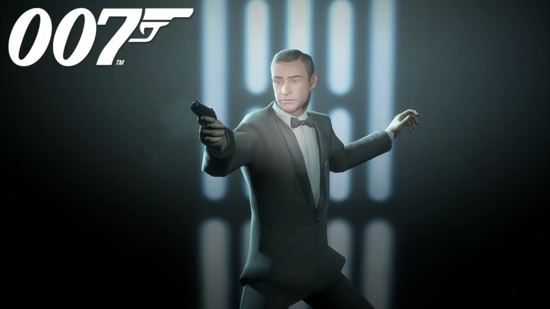 Sean Connery James Bond mod replacing Han Solo in Star Wars Battlefront II holding a Walther PPK