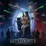 Epic sci-fi battle scene with starships firing lasers and a scientist-themed character mod in a wheelchair at the center.