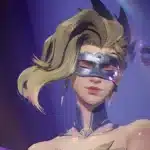 Dagger Dance Partner no-skirt variant in Marvel Rivals showing enhanced thigh and hip proportions.