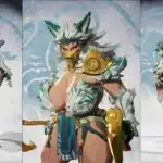 Angela character model in Marvel Rivals with enhanced muscular and curvy proportions from the NSFW mod.