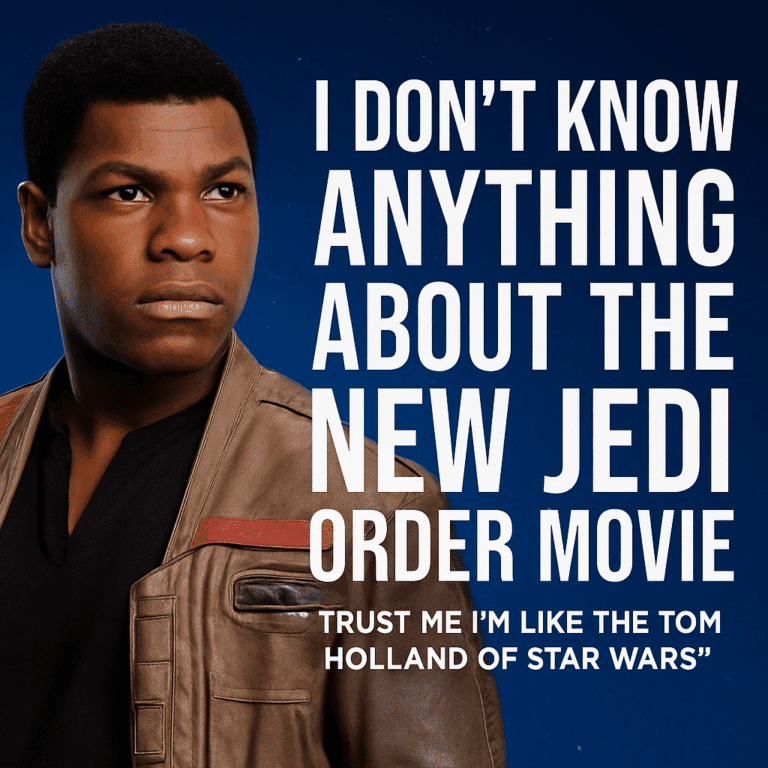 John Boyega comments on the New Jedi Order movie at Liverpool Comic Con