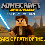 Minecraft Star Wars: Path of the Jedi 2-Year Anniversary Banner