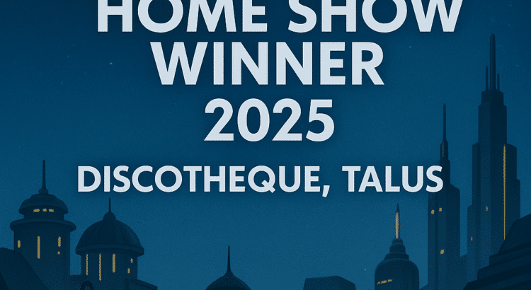 SWG Legends Galactic City Home Show 2025 banner featuring a spooky Talus cityscape with Harvest Festival decorations.