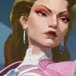Cropped banner of Emma Frost’s pink X-Revolution mod skin in Marvel Rivals.