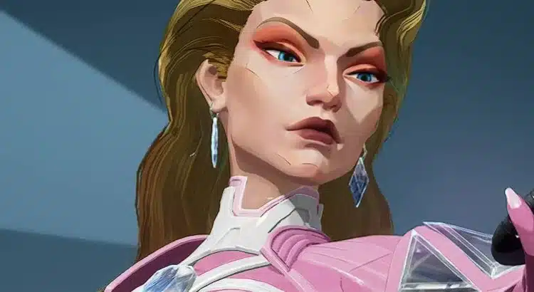 Cropped banner of Emma Frost’s pink X-Revolution mod skin in Marvel Rivals.