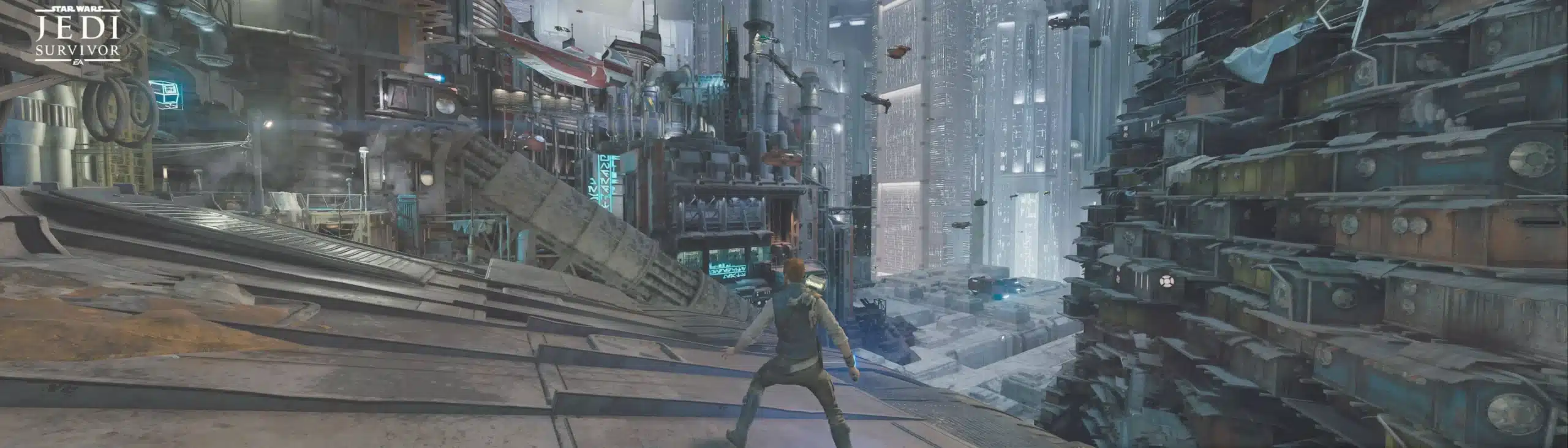 Star Wars Jedi: Survivor reshade console overlay with darkened screen bug