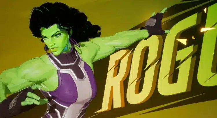 She-Hulk Rogue hybrid character model in Marvel Rivals mod preview