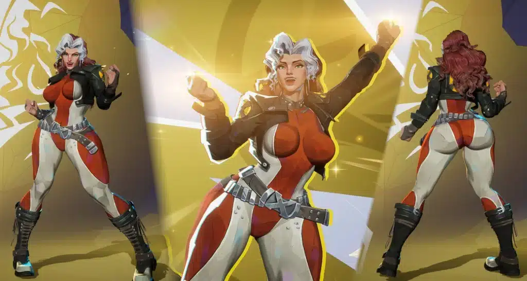 Thicc Rogue mod alternate costume color variant in Marvel Rivals