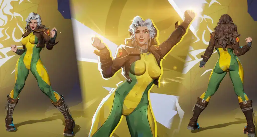 Thicc Rogue mod gameplay-ready character model in Marvel Rivals