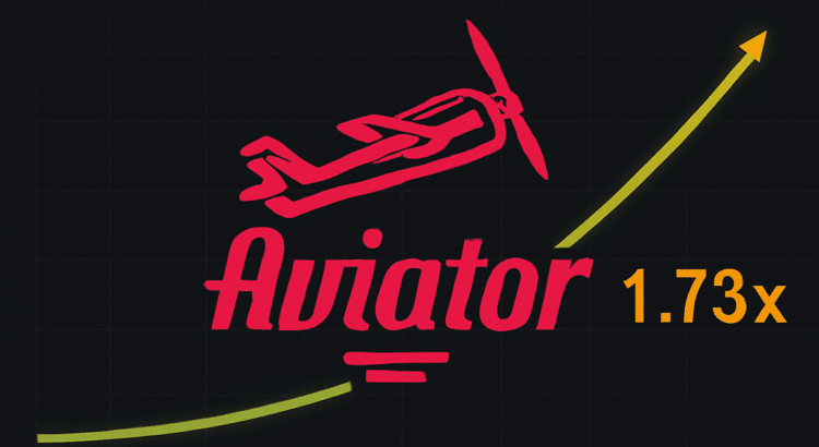 Aviator game plane logo rising with multiplier graph illustrating fast play in online casinos