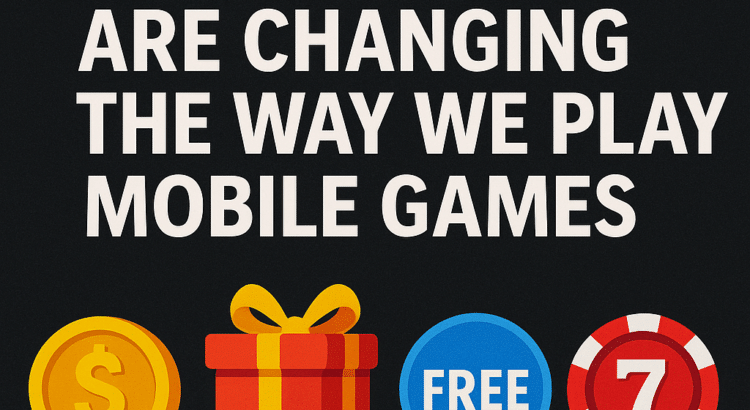 Top image showing bonus reward icons and title about how rewards change mobile gaming