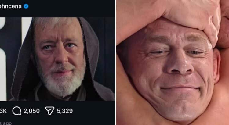 John Cena taps out in his final WWE match, a moment he compared to Obi-Wan Kenobi’s sacrifice