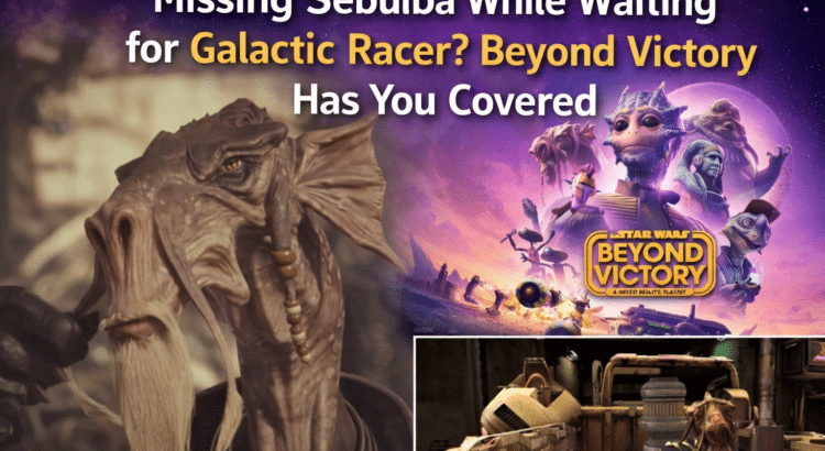 Sebulba featured in Star Wars Beyond Victory while fans wait for Galactic Racer