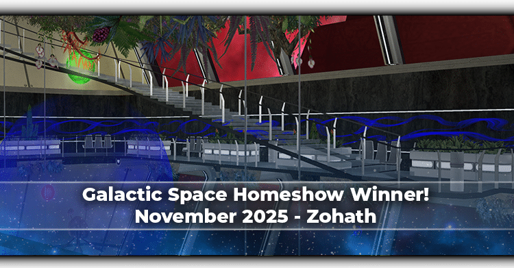 SWG Legends Announces November 2025 Galactic Space Homeshow Winner: Zohath’s Luxury Yacht Shines