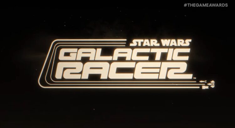 Star Wars Galactic Racer logo revealed at The Game Awards announcing a new Star Wars racing game coming in 2026.
