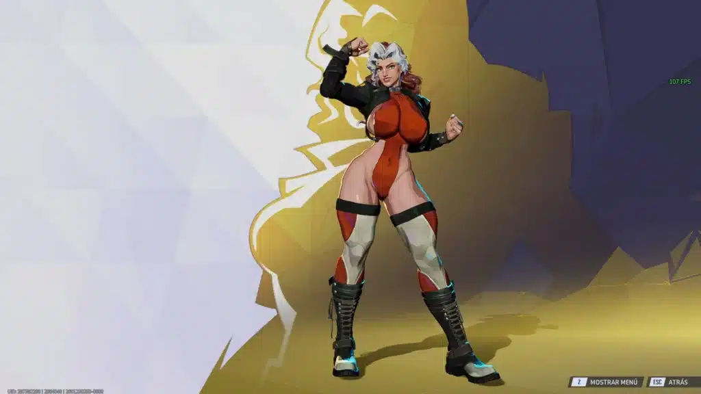 Rogue outfit variant screenshot from a Marvel Rivals Rogue mod