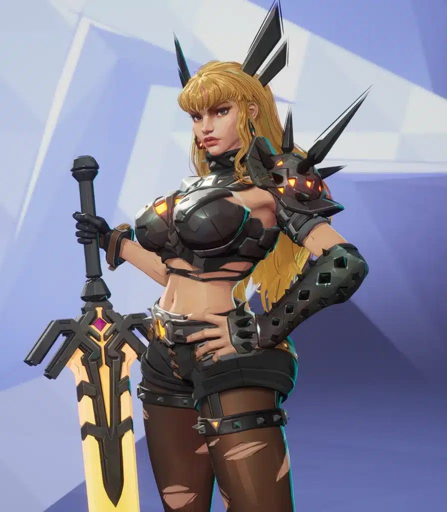 Magik mod preview showing thicc mesh replacement with an alternate armor lighting variant