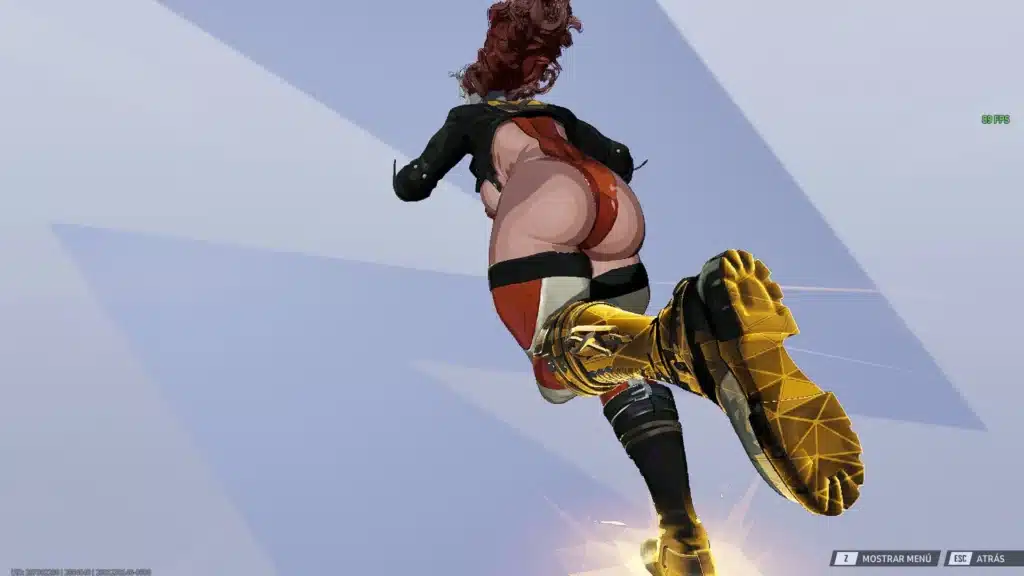 Rogue action pose screenshot from a Marvel Rivals mod preview