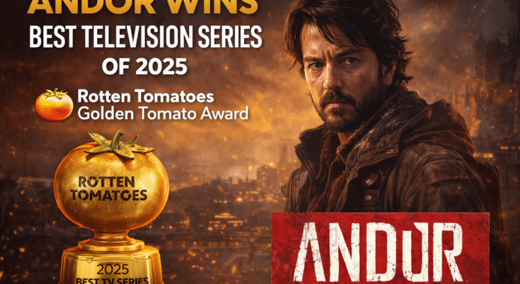 Andor wins Rotten Tomatoes Golden Tomato award for best television series of 2025 banner