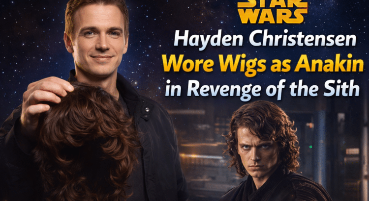 Hayden Christensen reveals he wore wigs while playing Anakin Skywalker in Revenge of the Sith