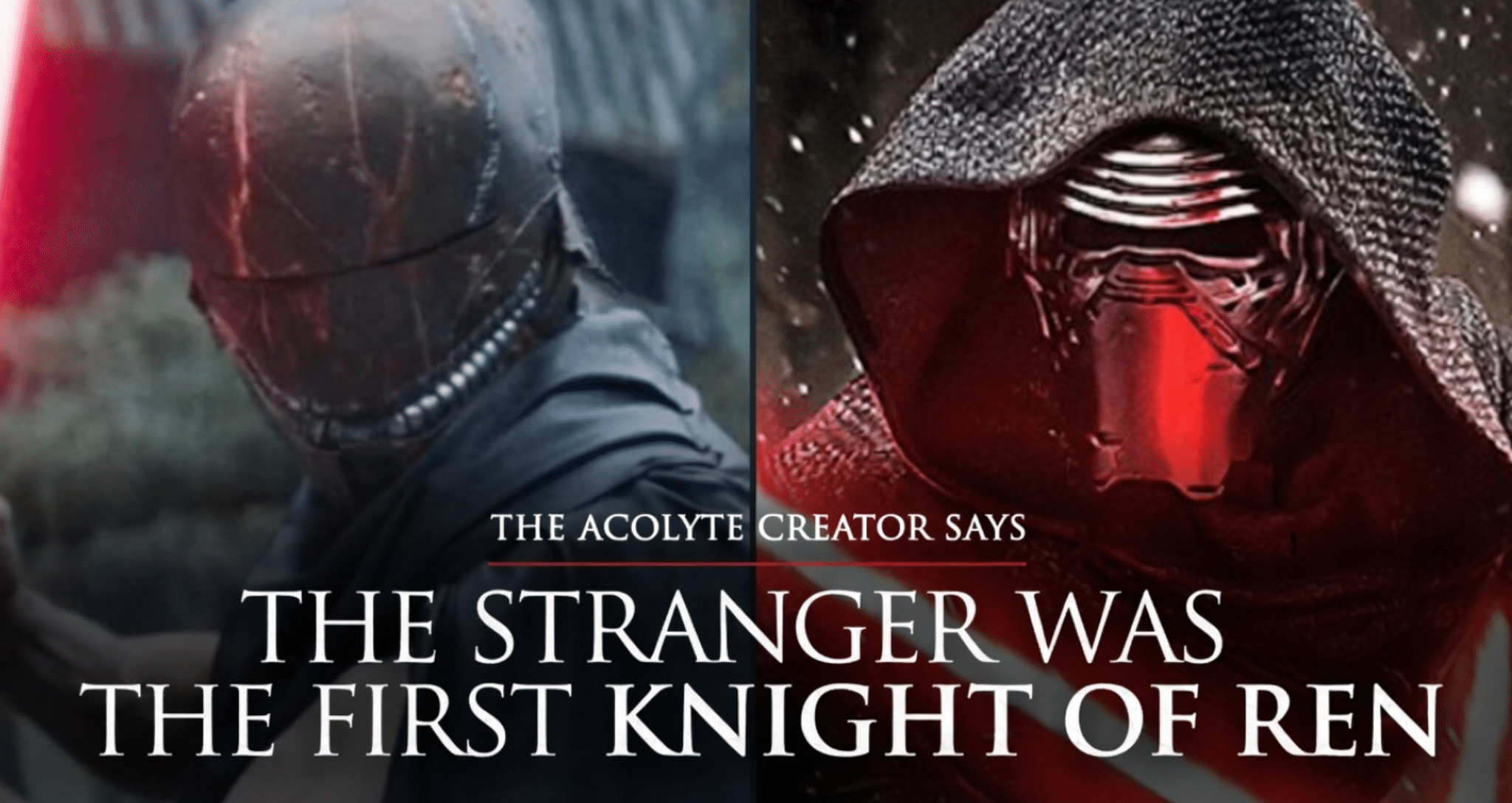 The Acolyte Creator Says The Stranger Was Meant to Be the First Knight of Ren