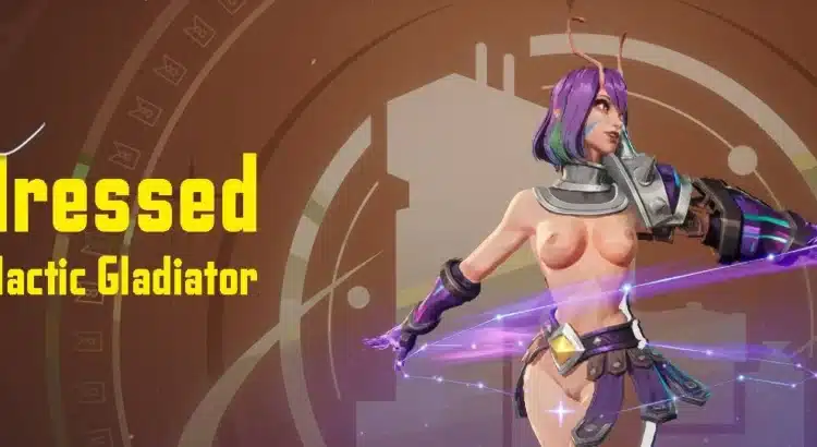 Mantis Galactic Gladiator undressed mod banner in Marvel Rivals