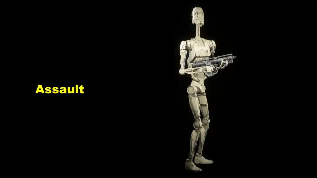 Battlefront II Battle Droid Overhaul mod assault class battle droid