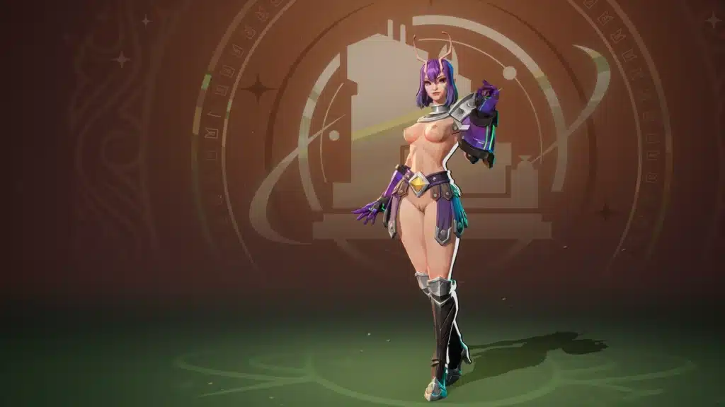 Full body Mantis undressed Galactic Gladiator mod in Marvel Rivals