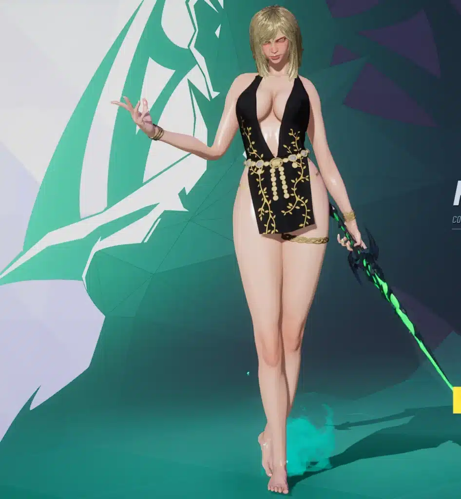 Hela wearing modified Marika Eternal themed outfit in Marvel Rivals mod