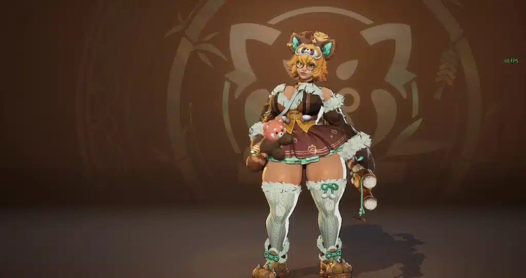 Marvel Rivals Squirrel Girl Red Panda curvy skin mod character showcase