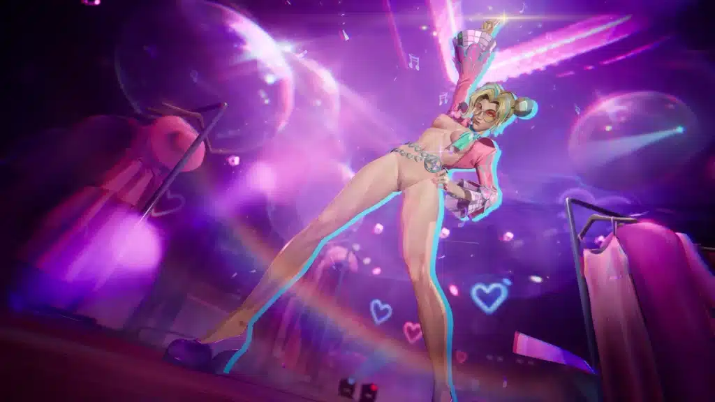 Invisible Woman Prism Parade nude mod stage lighting Marvel Rivals