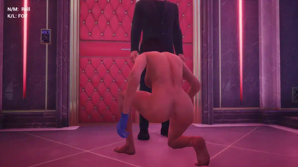 Joy model replacer mod active during close-range interaction scene in Payday 3