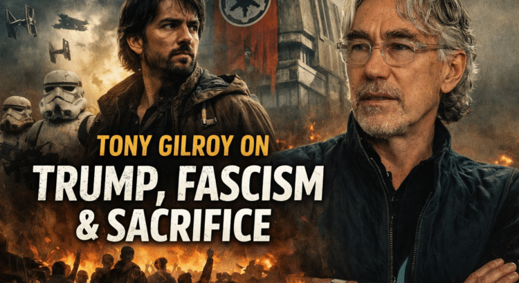 Tony Gilroy discussing themes of sacrifice and resistance in Andor