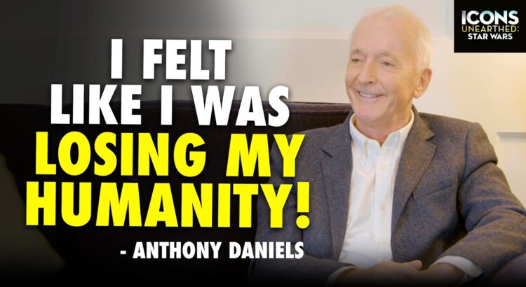 Anthony Daniels in Icons Unearthed Star Wars interview discussing C-3PO and his experience filming the saga
