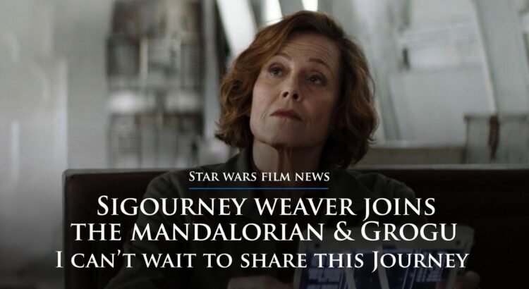 Sigourney Weaver in a scene from The Mandalorian and Grogu