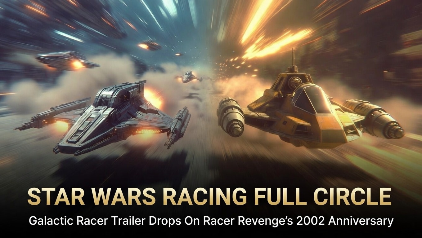 Star Wars Galactic Racer Trailer Drops on Racer Revenge Anniversary