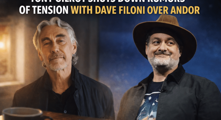 Tony Gilroy and Dave Filoni together as Andor creator addresses rumors of tension with Star Wars creative team