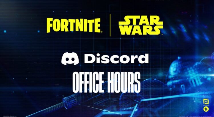 Fortnite Star Wars Discord Office Hours promotional image for Epic Games UEFN creator event