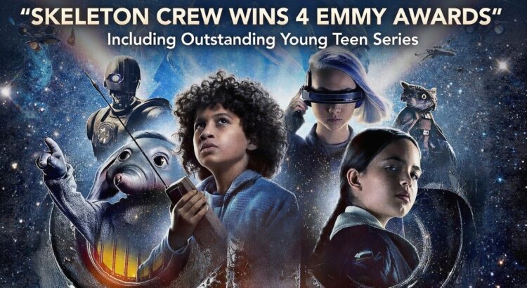 Star Wars Skeleton Crew wins 4 Emmy Awards including Outstanding Young Teen Series