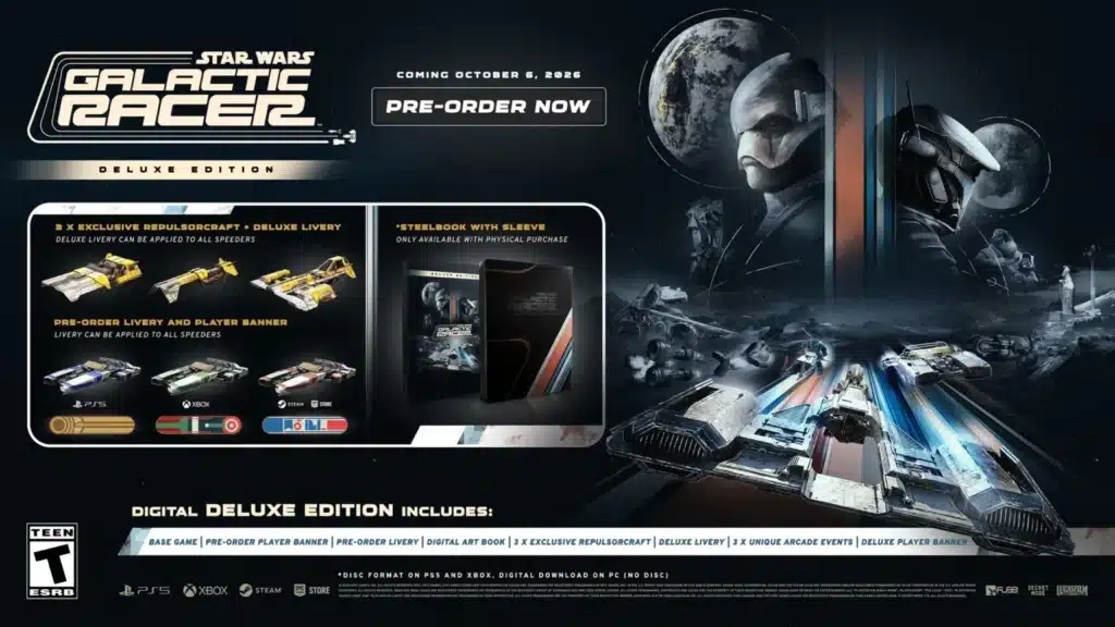 Star Wars Galactic Racer Deluxe Edition poster