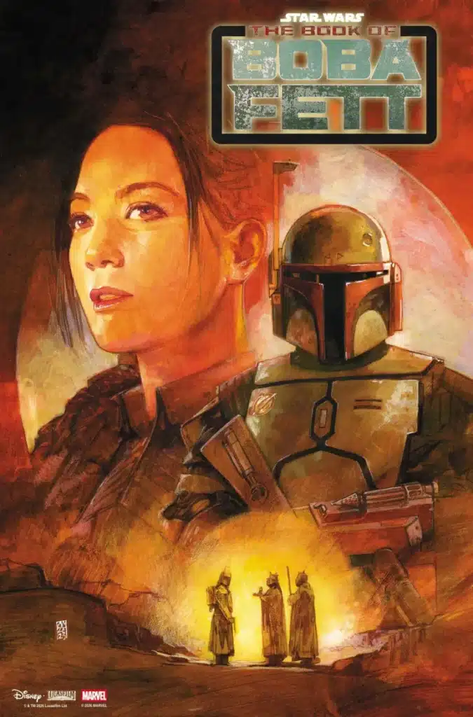 Poster of The Book of Boba Fett characters