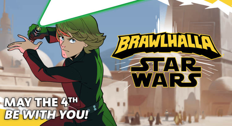 Animated hero with green lightsaber, Star Wars theme