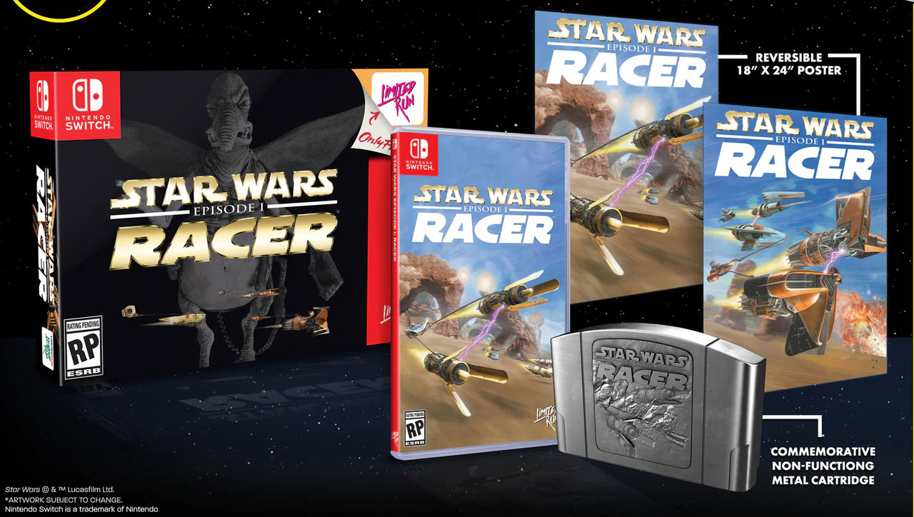 Star Wars Episode I Racer Nintendo Switch edition