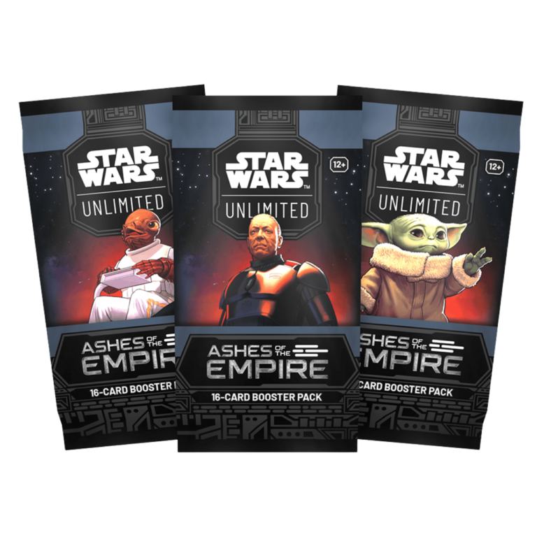 Star Wars Unlimited Ashes booster packs