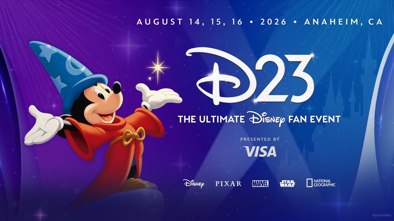 D23 2026 Star Wars schedule article header featuring LEGO Star Wars, Grogu, Disney showcase, and possible Lucasfilm announcements