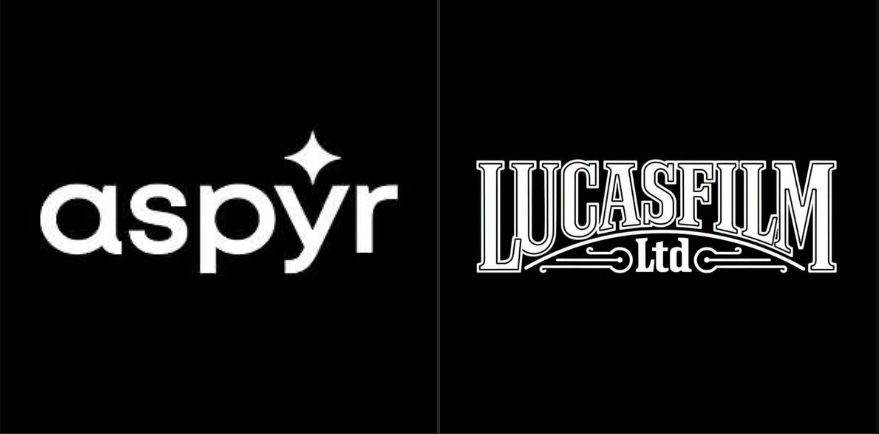 Aspyr and Lucasfilm logos displayed side by side for a report claiming Lucasfilm has ended its partnership with the game studio.