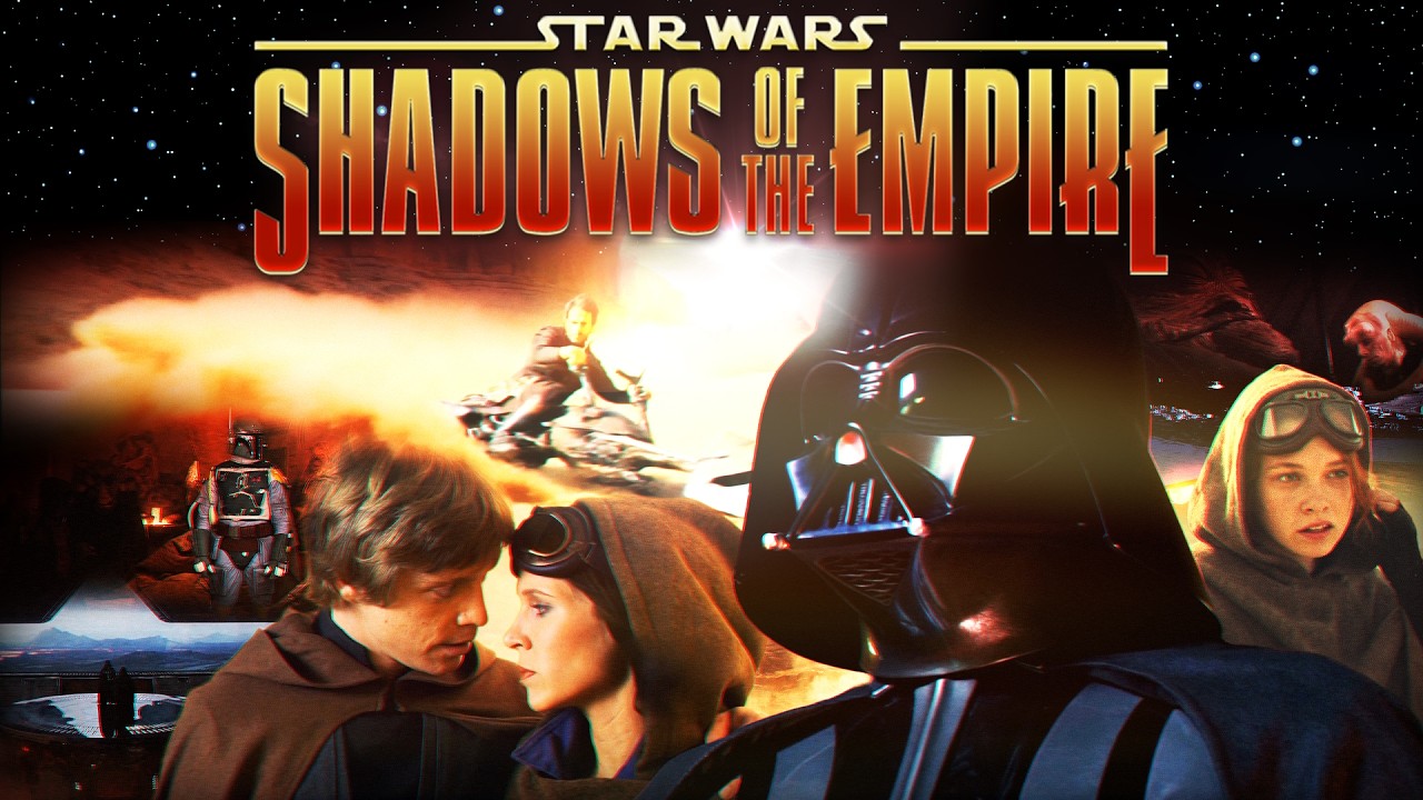 Star Wars Shadows of the Empire AI fan film promotional collage