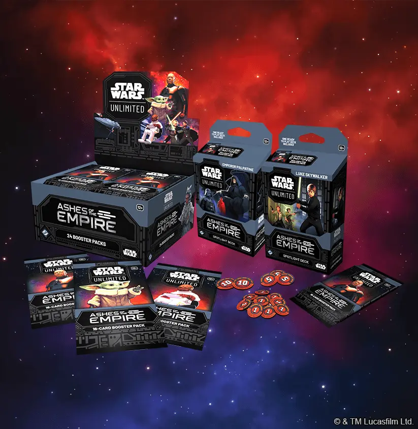 Star Wars Unlimited Ashes of the Empire card sets